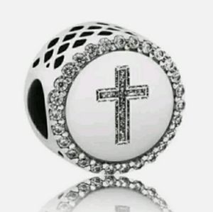 Pandora Faith cross charm.